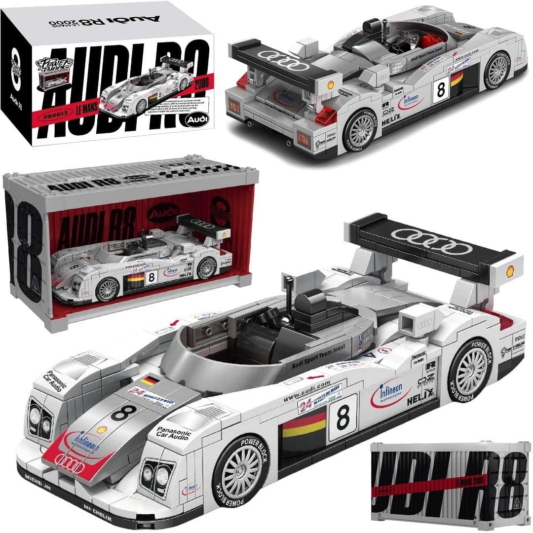 Klocki audi r8 lemans 391el
