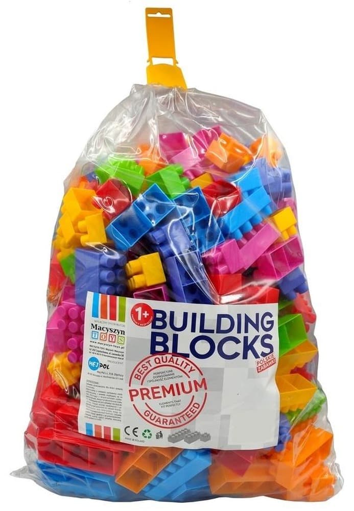 Klocki edukacyjne premium dla dzieci 100 elementów