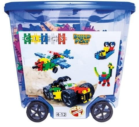 Klocki konstrukcyjne Clics Rollerbox 750 elementów