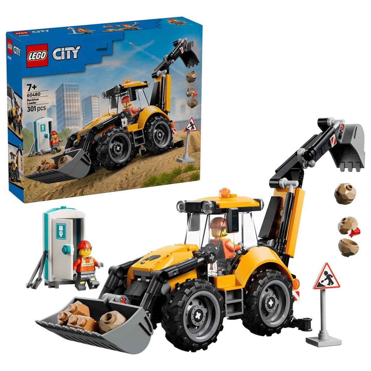 Klocki konstrukcyjne LEGO City 60480 - Mobilna myjnia samochodowa