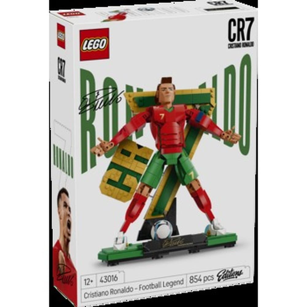 Klocki konstrukcyjne LEGO Editions Cristiano Ronaldo Piłkarska Legenda 43016