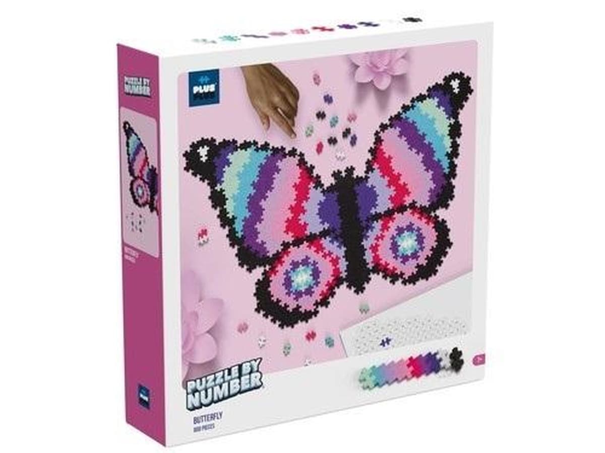 Klocki konstrukcyjne Plus-Plus Motyl 800 elementów