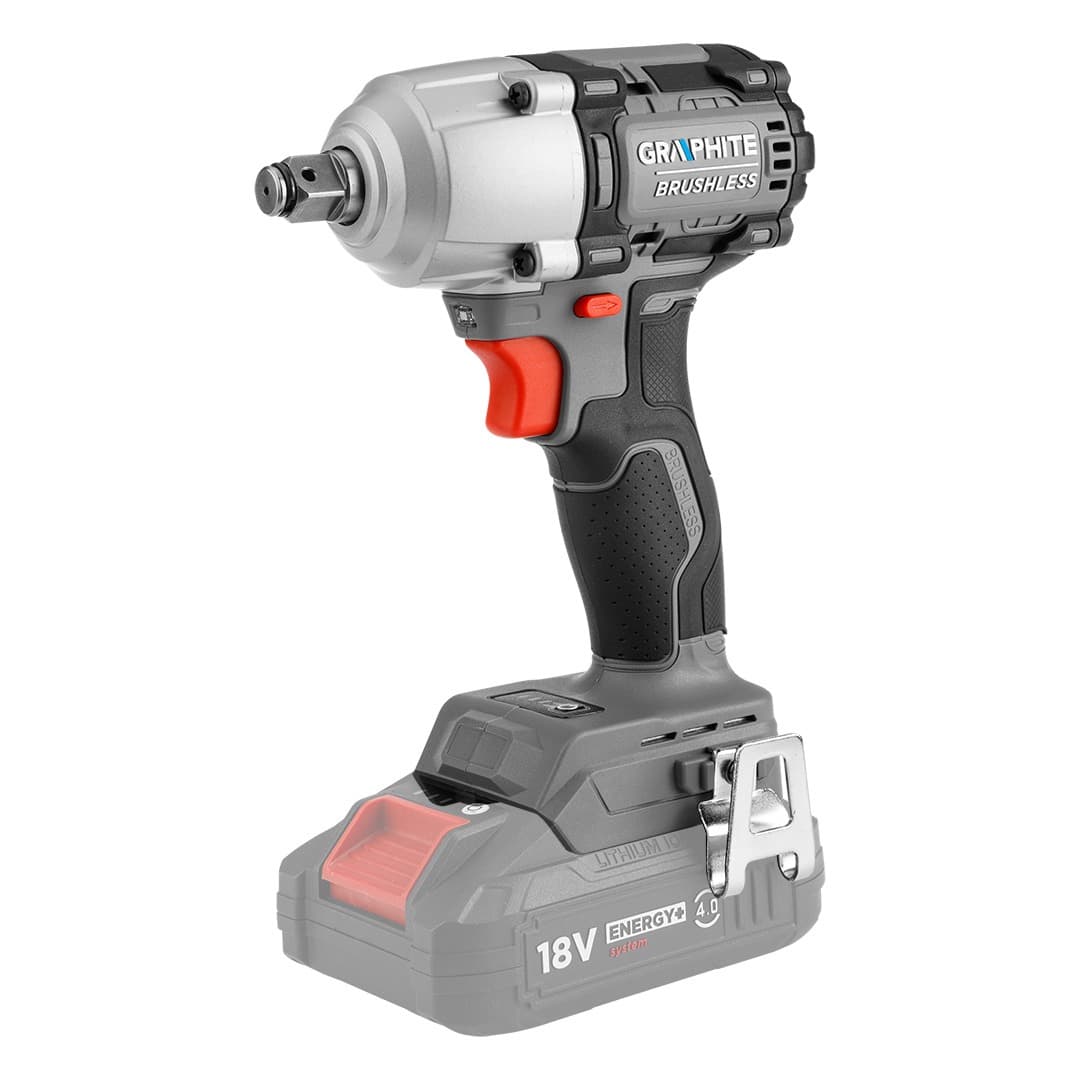 KLUCZ UDAROWY BEZSZCZOTKOWY ENERGY+ 18V, 450NM, BEZ AKUMULATORA