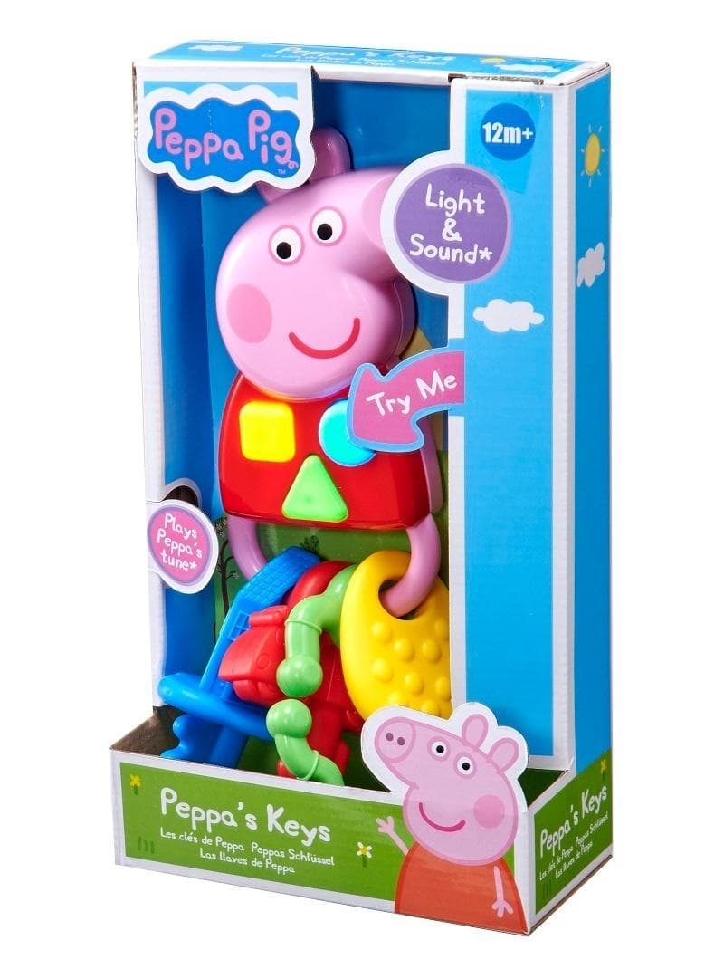 Kluczyki światło dźwięk Świnka Peppa