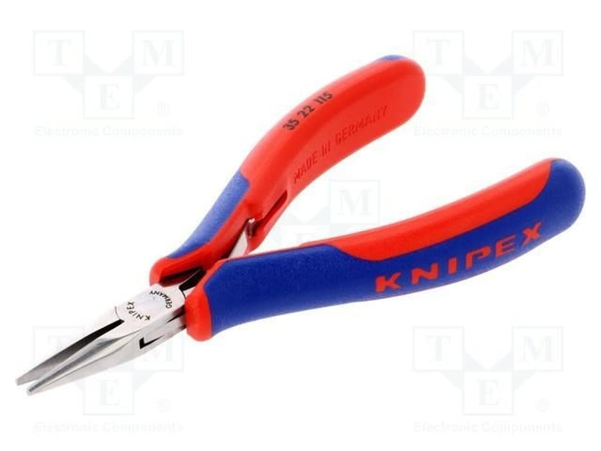 Knipex 35 22 115 szczypce półokrągłe precyzyjne 115 mm
