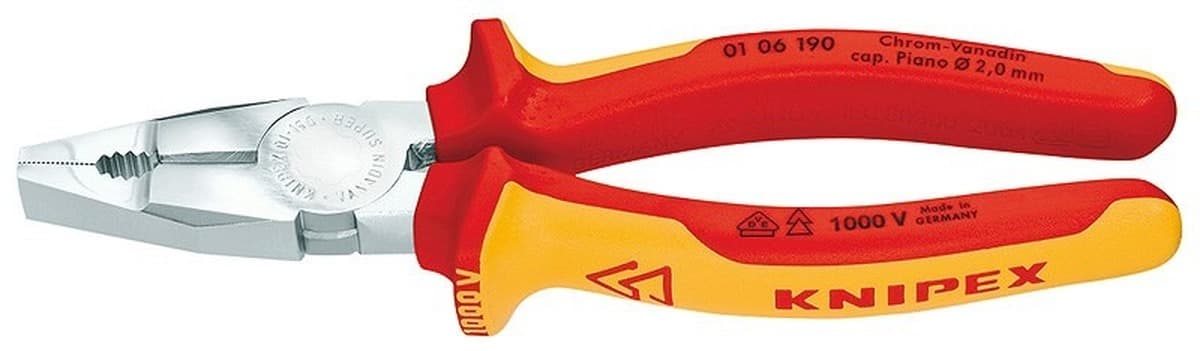 Knipex szczypce uniwersalne typu Lineman's 190 mm