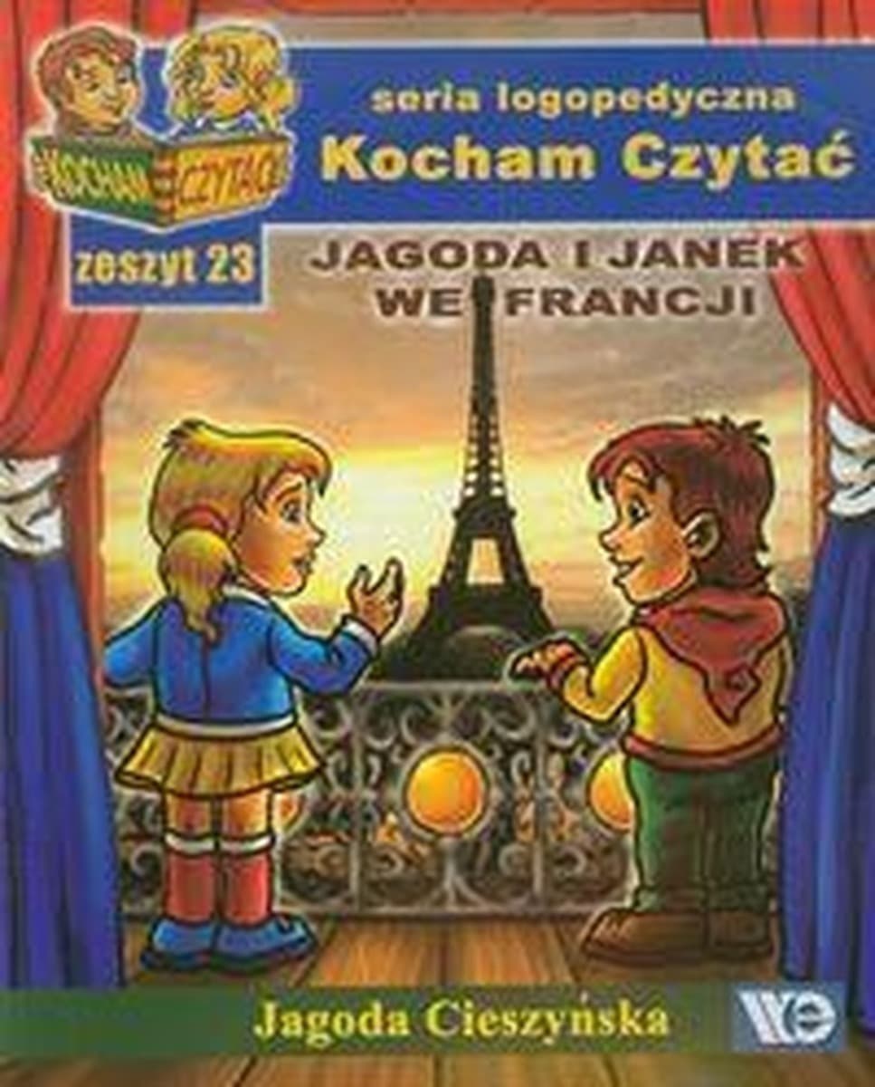 Kocham Czytać Zeszyt Jagoda i Janek we Francji