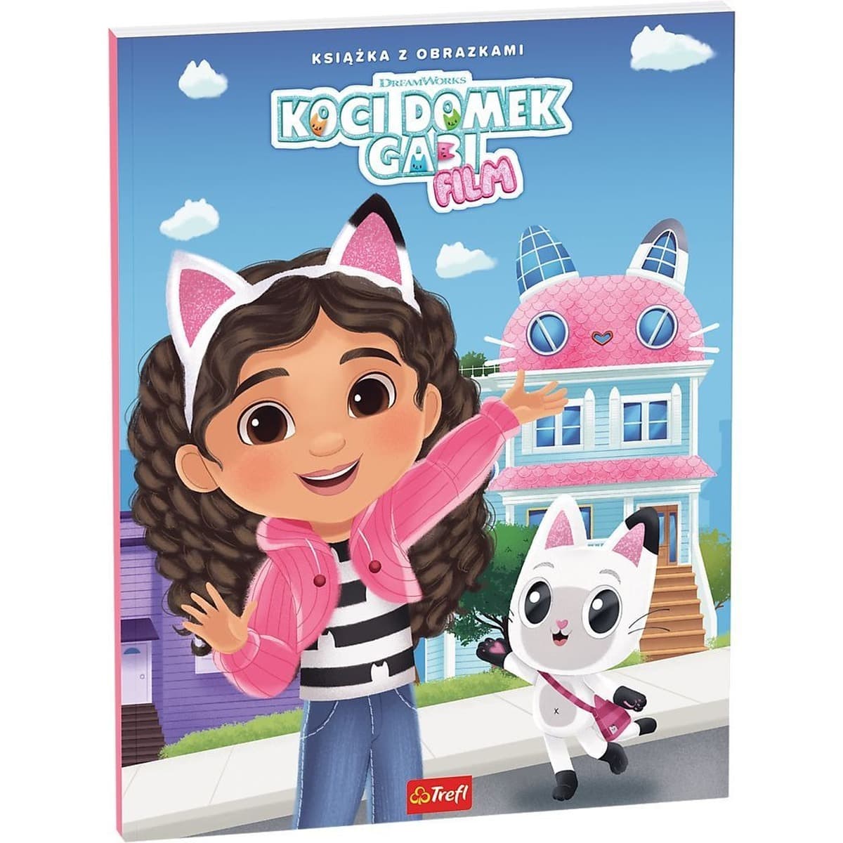 Koci Domek Gabi Film. Książka z obrazkami dla dzieci