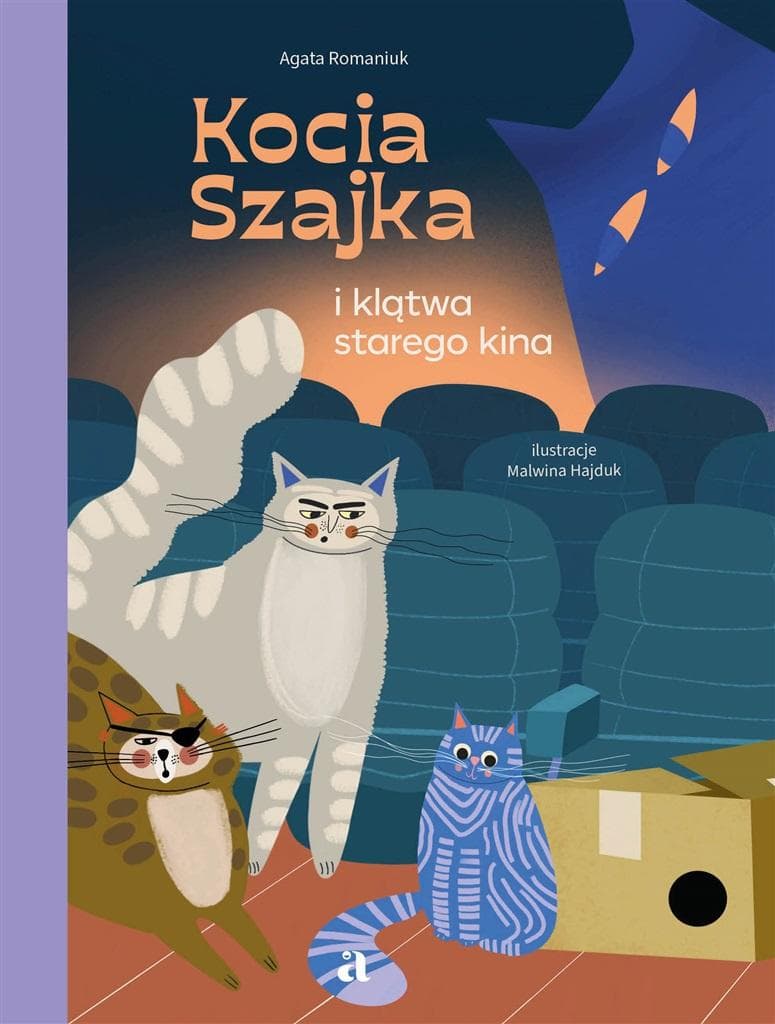 Kocia Szajka i Klątwa starego kina - seria detektywistyczna dla dzieci