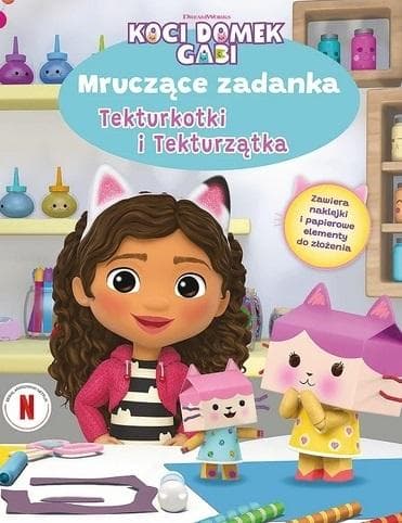 Książka Edukacyjna Alfabet Kociastyczny Koci Domek Gabi Trefl Books