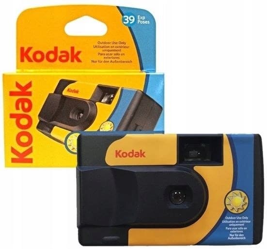 Aparat fotograficzny jednorazowy Kodak DAYLIGHT z filmem kolorowym 39 zdjęć