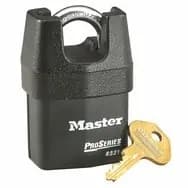 Kłódka wysokiego bezpieczeństwa Master Lock, odporna na warunki atmosferyczne