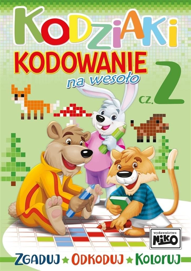 Kodziaki Kodowanie na wesoło Część 2 - Ćwiczenia dla dzieci NIKO