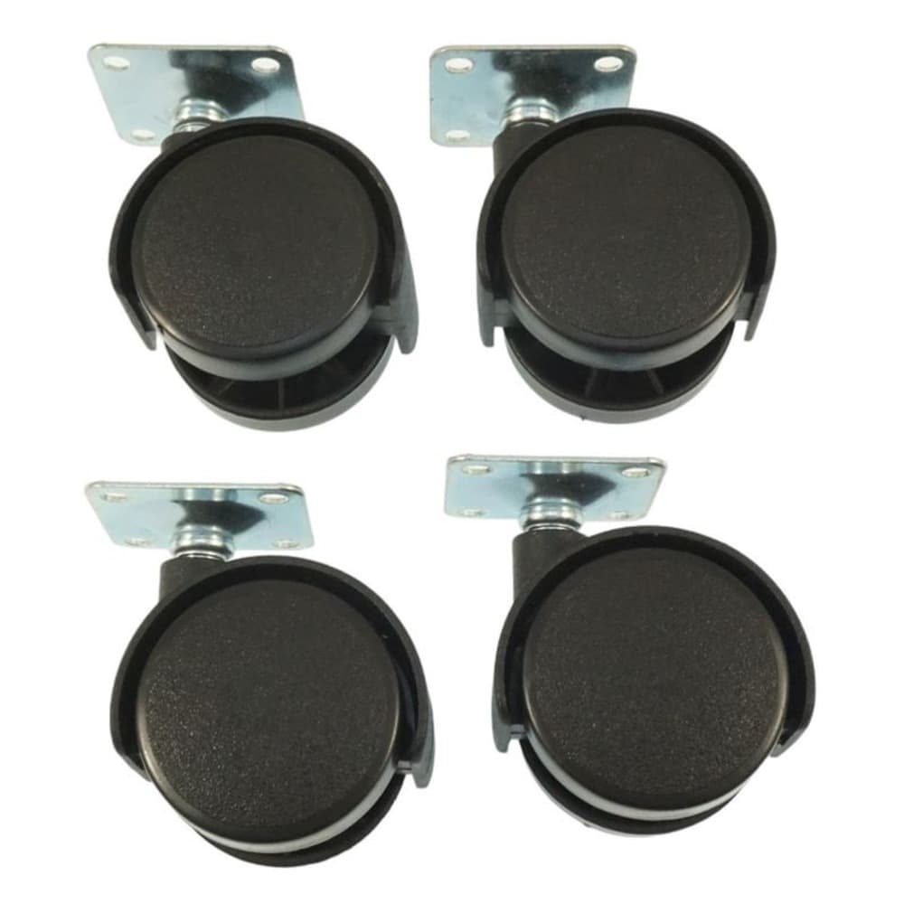 Kółka obrotowe plastikowe 40 mm 4 sztuki
