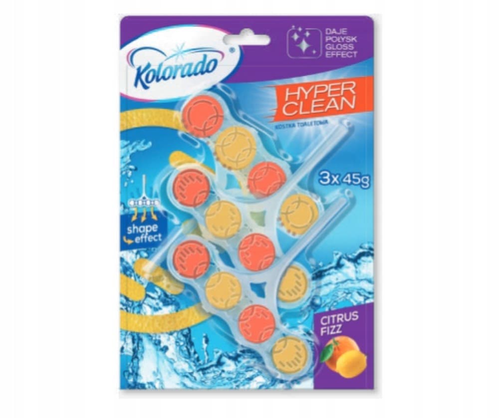 Kolorado Hyper Clean Cytrusowa 3x45 g