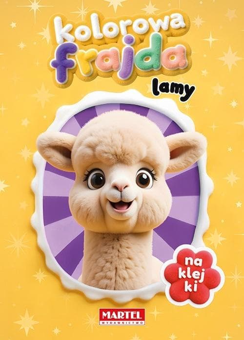 Kolorowanka z naklejkami Lamy - Agata Niemirska