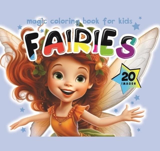 Kolorowanka dla dzieci 140x140 Wróżki Fairies