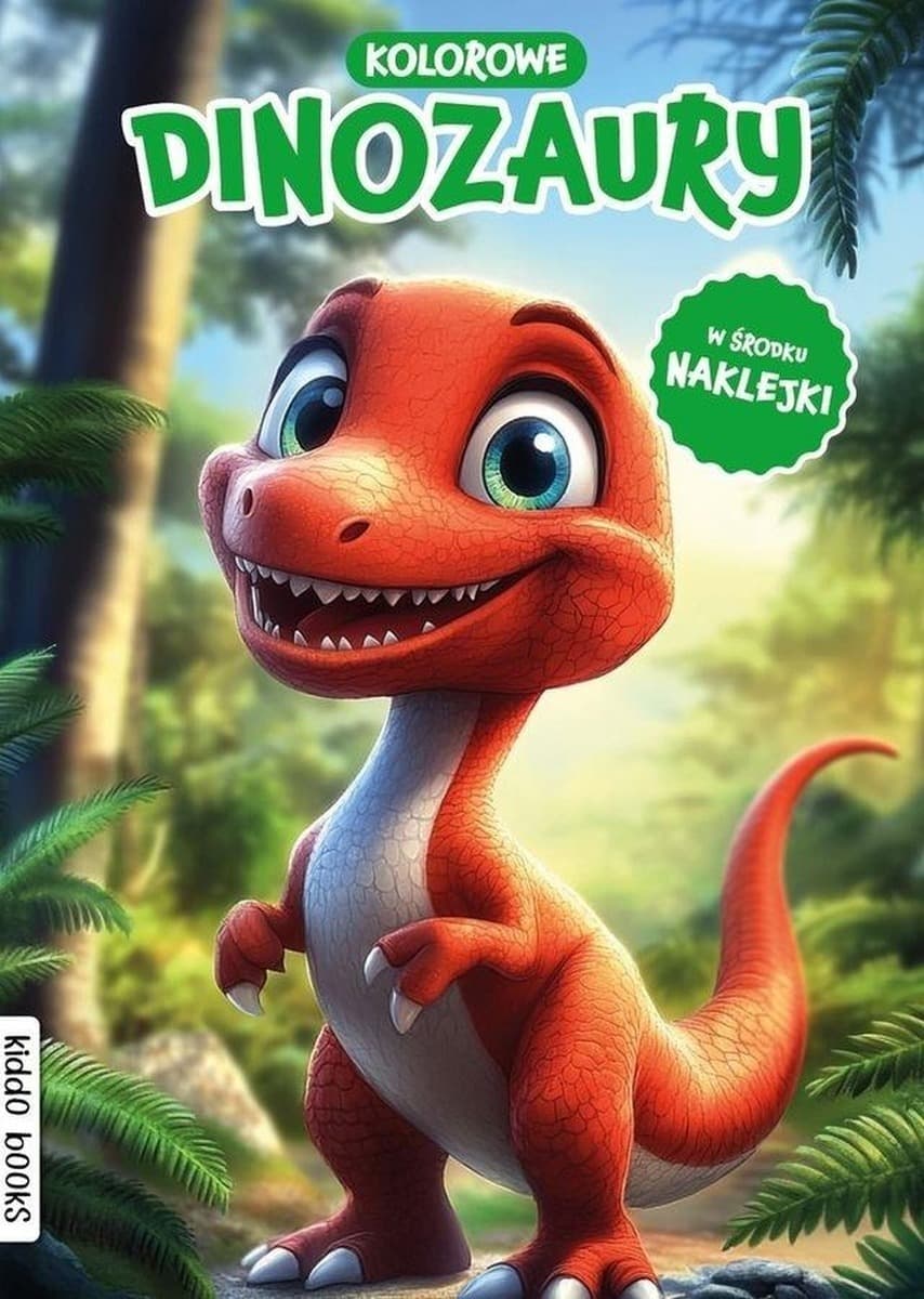 Kolorowanka dla dzieci Dinozaury