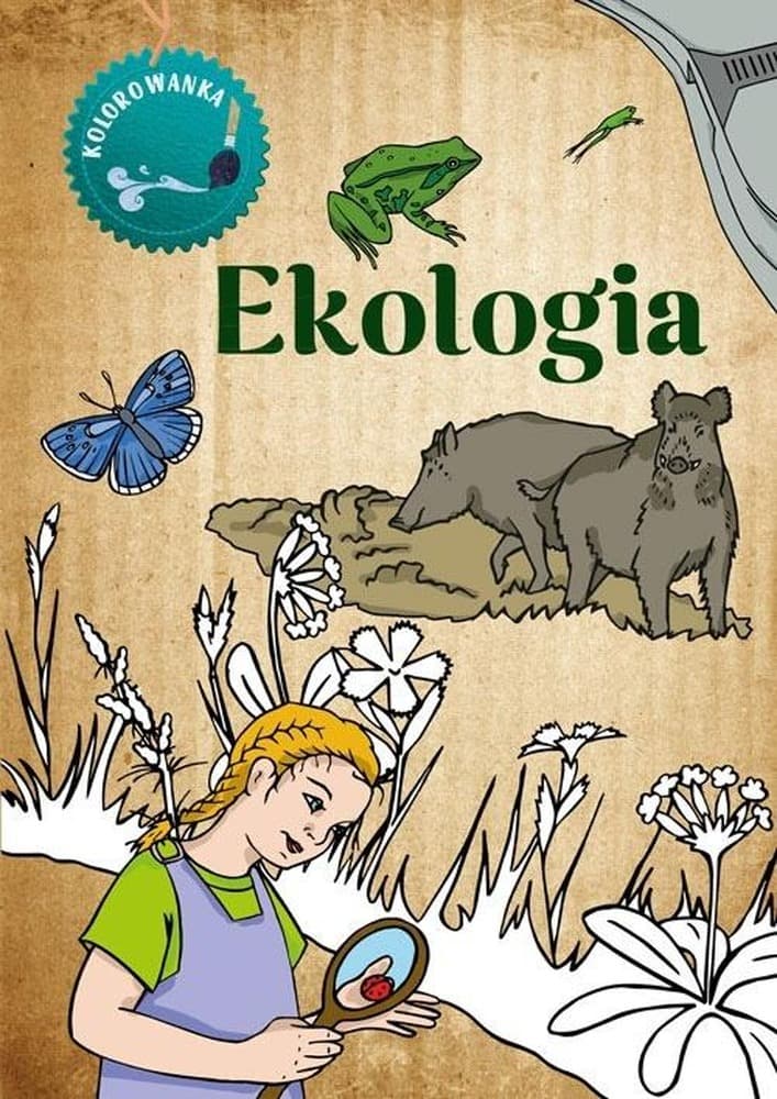 Kolorowanka dla dzieci Ekologia Katarzyna Kopiec Sekieta