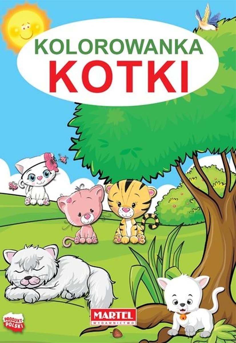 Kolorowanka dla dzieci Kotki