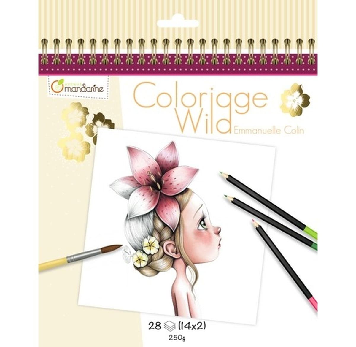 Kolorowanka Emmanuelle Colin Wild