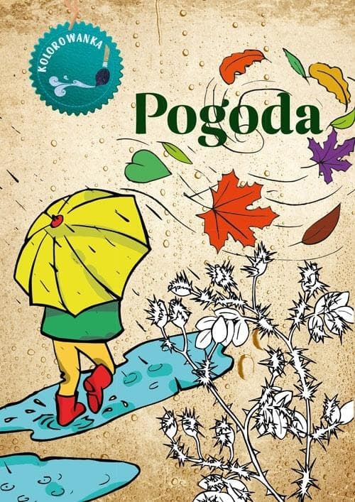 Kolorowanka dla dzieci Pogoda Katarzyna Kopiec Sekieta