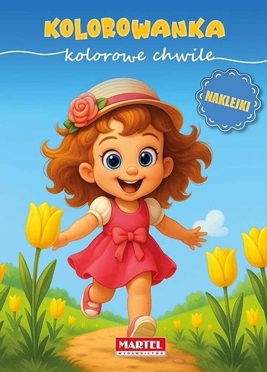 Kolorowanka z naklejkami Kolorowe chwile dla dzieci