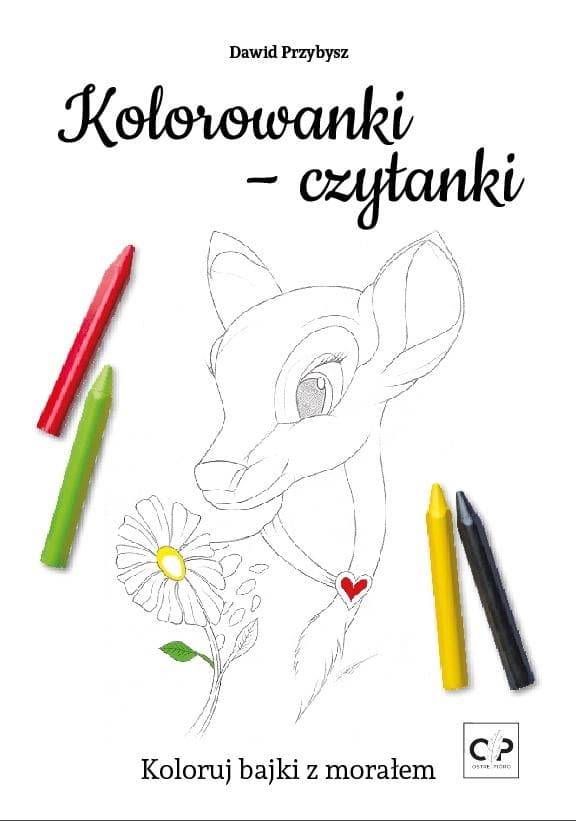 Kolorowanki-czytanki dla dzieci 4+ Dawid Przybysz