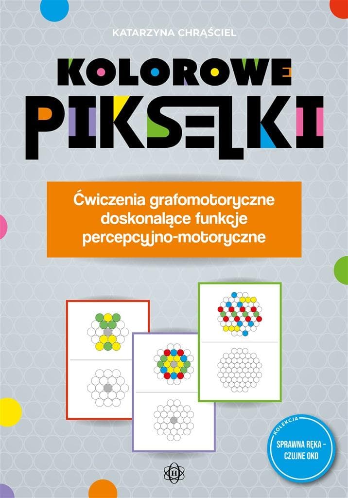 Kolorowe pikselki - Ćwiczenia grafomotoryczne