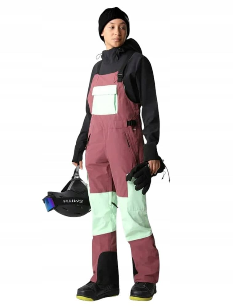 Kombinezon damski The North Face Himalayan Suit - czerwony, rozmiar M