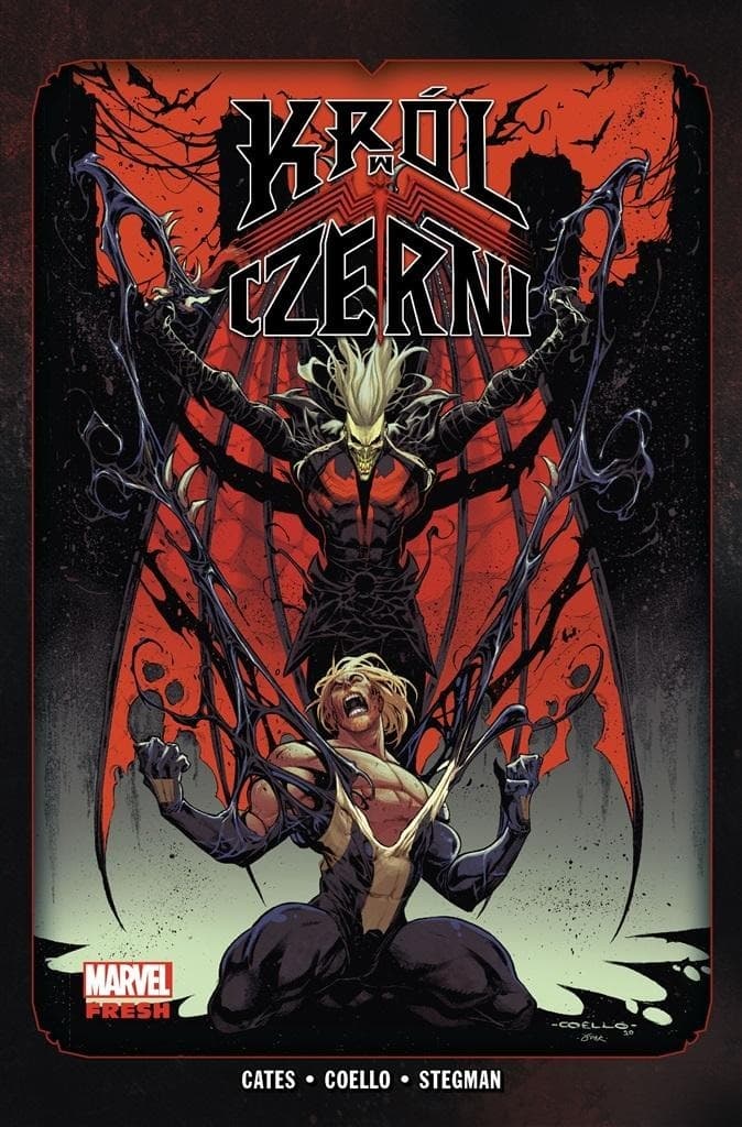 Komiks Król w czerni Egmont wydanie broszurowe