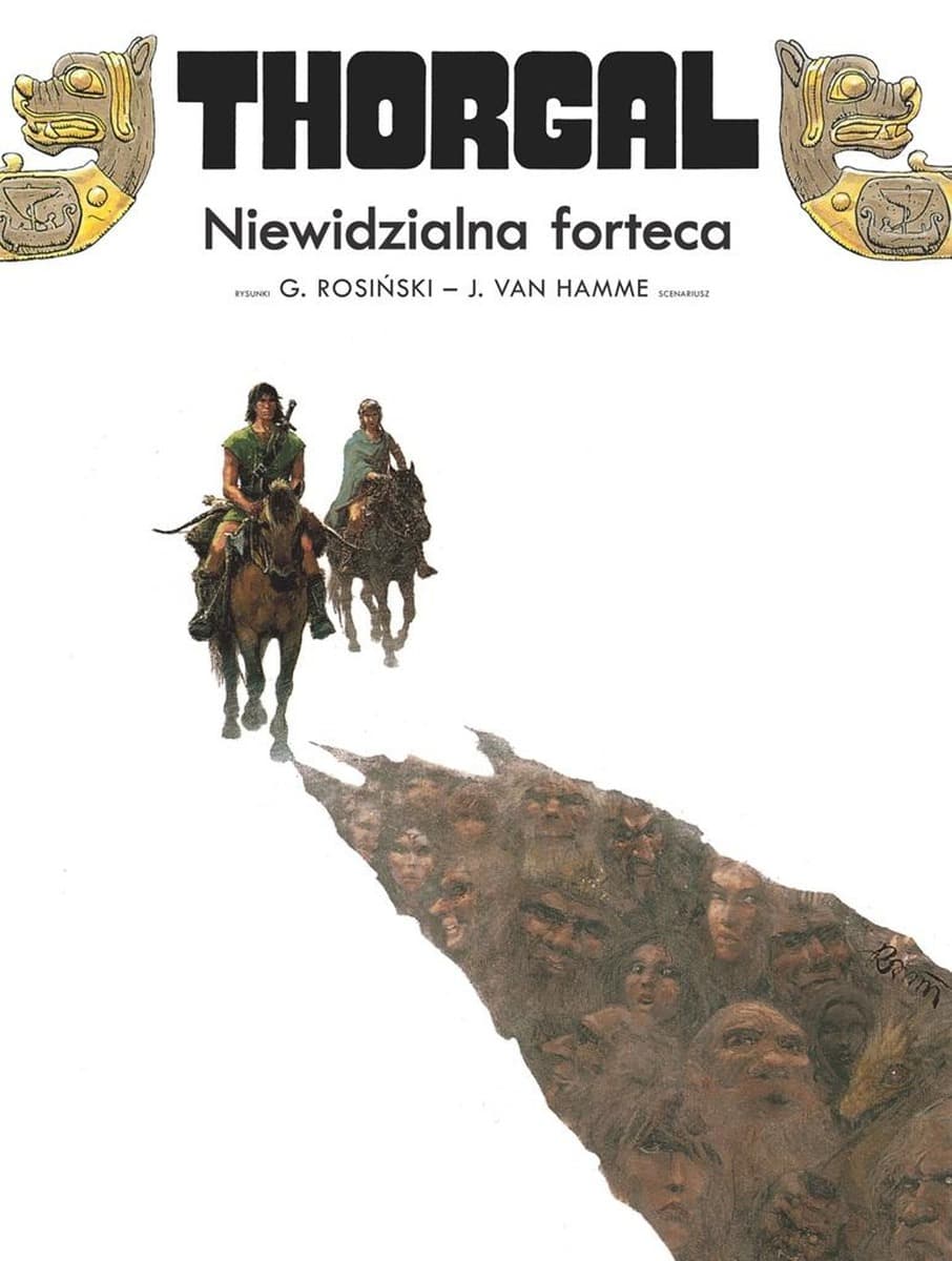 Komiks Thorgal tom 19 - Niewidzialna forteca