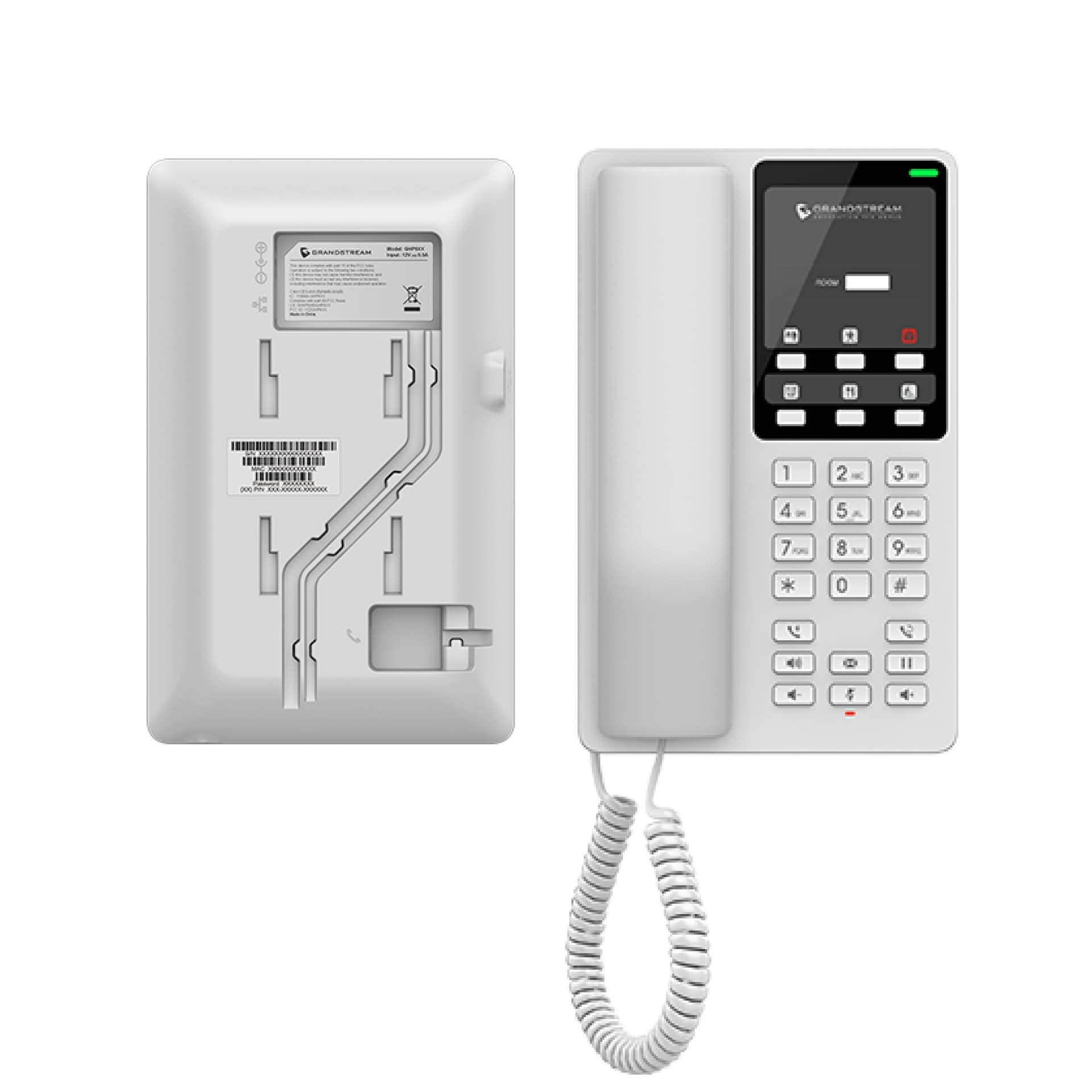 Kompaktowy telefon IP dla hoteli i biur