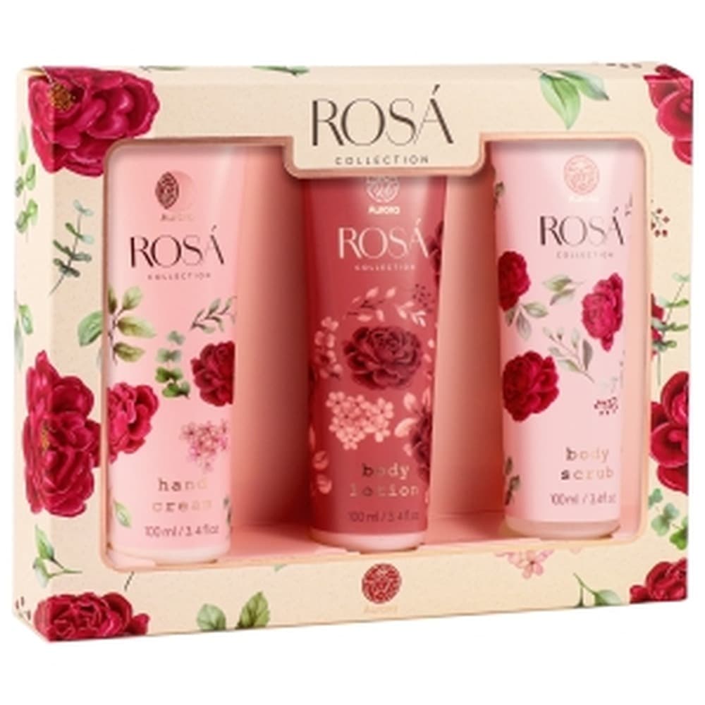 Aurora Komplet Pościeli Rosa Pud 3-elementowy