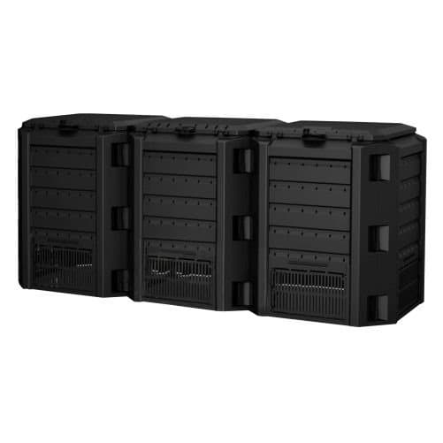 Kompostownik Prosperplast COMPOGREEN 3x400 l czarny
