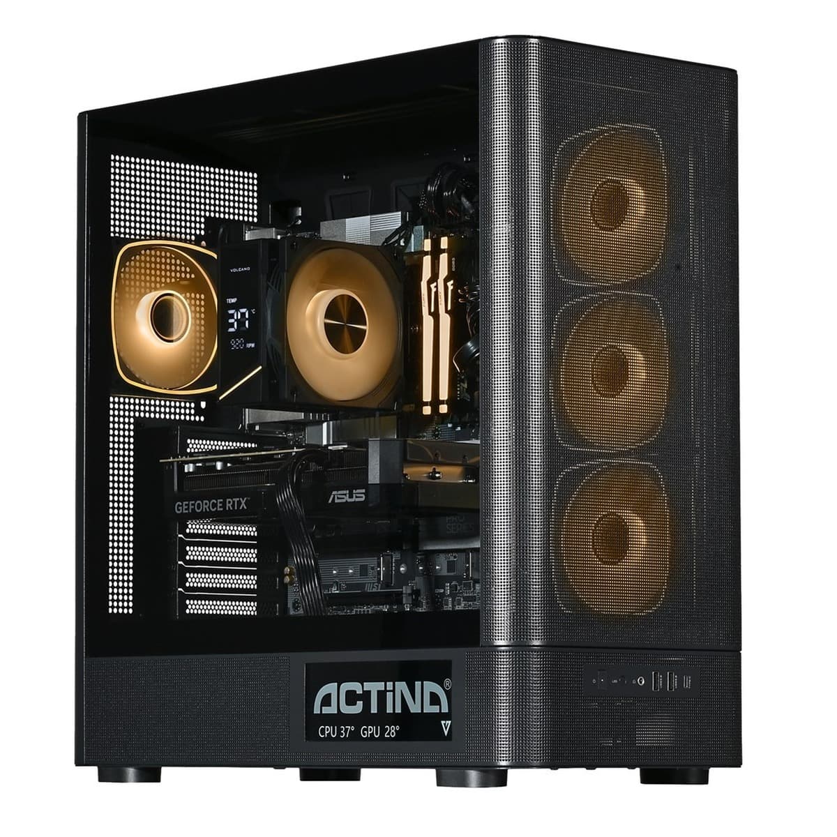 Komputer PC Actina Selection Intel Core Ultra 5 250K Plus 32GB RAM 1TB SSD RTX 5070 850W