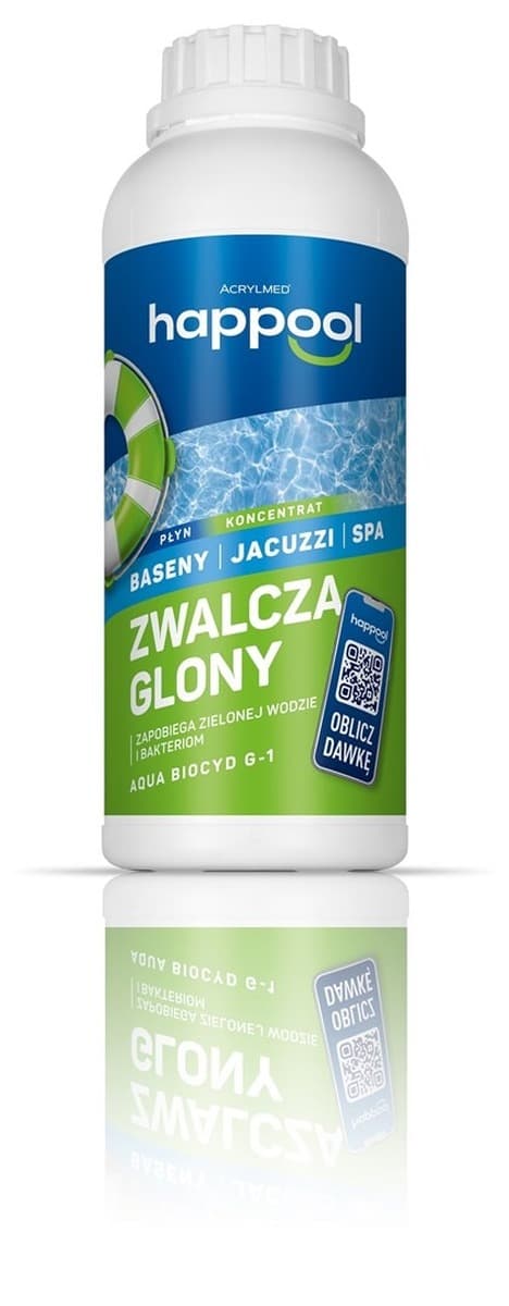 Koncentrat biobójczy ACRYLMED 1 l do zwalczania glonów