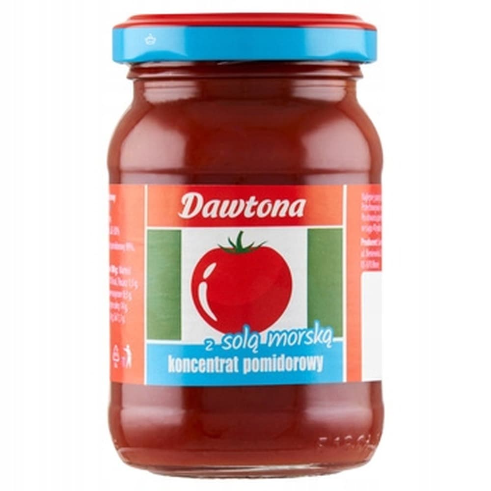 Koncentrat pomidorowy z solą morską 190g Dawtona