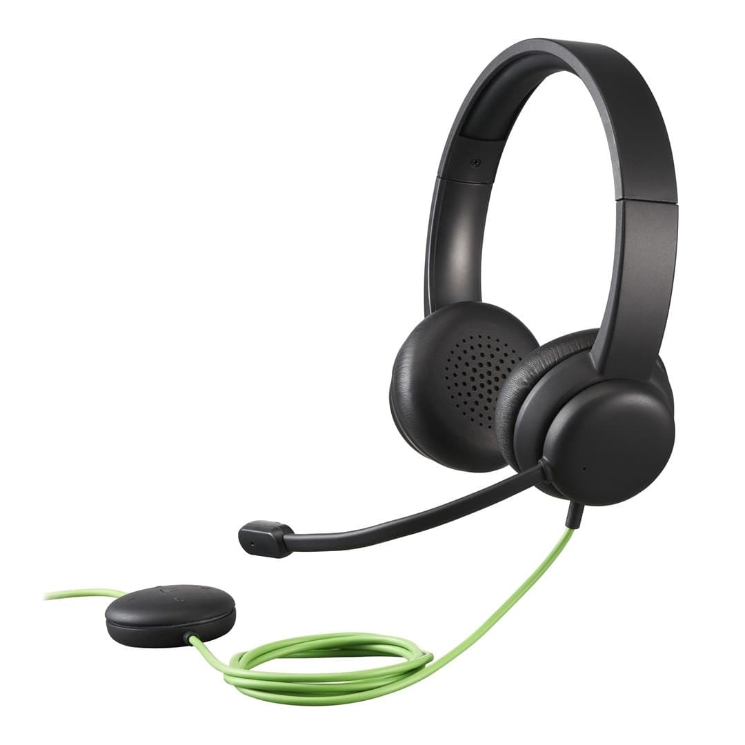Słuchawki Acer Konferencyjne z Mikrofonem USB Czarny