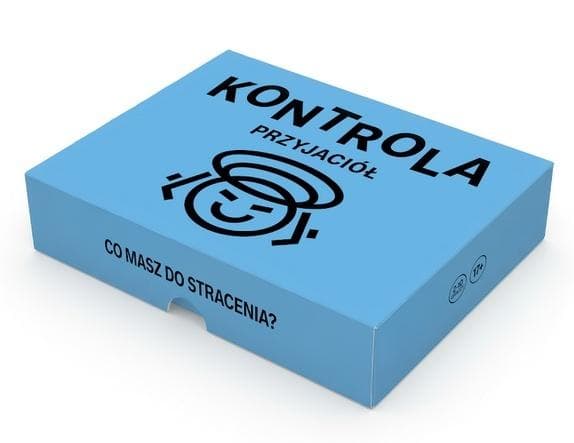 Kontrola Przyjaciół Gra karciana 81 kart Eventom dla 16+