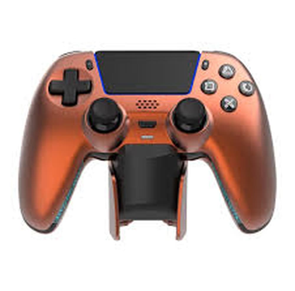 Kontroler gier Deltaco Gaming GAM-199-ORANGECOPPER Pomarańczowy Brąz Bluetooth/USB