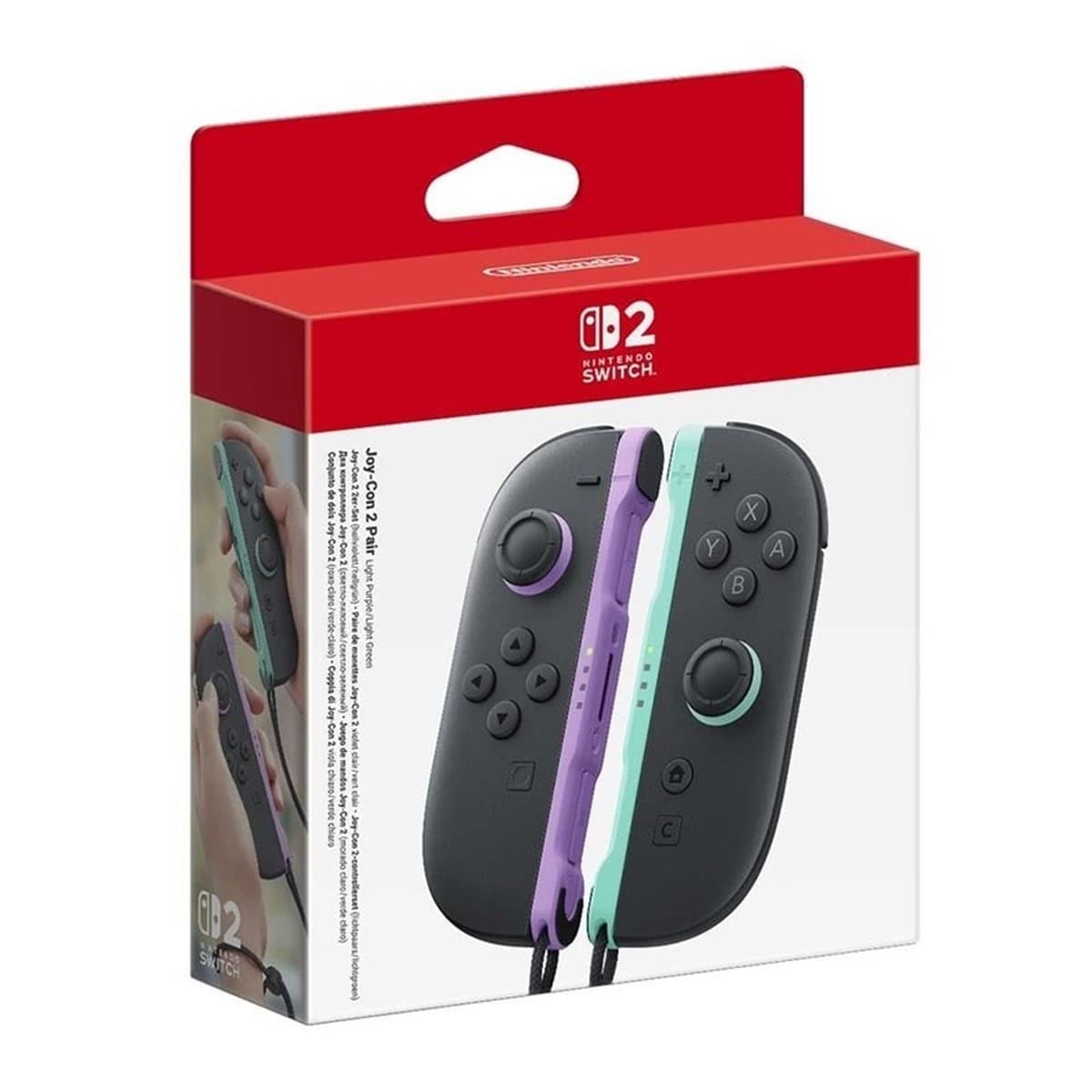 Kontroler Joy-Con 2 do Nintendo Switch fioletowy/zielony