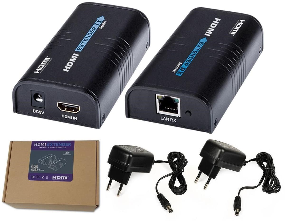 Konwerter sygnału HDMI na IP SPH-HIPv4 Multicast - zestaw
