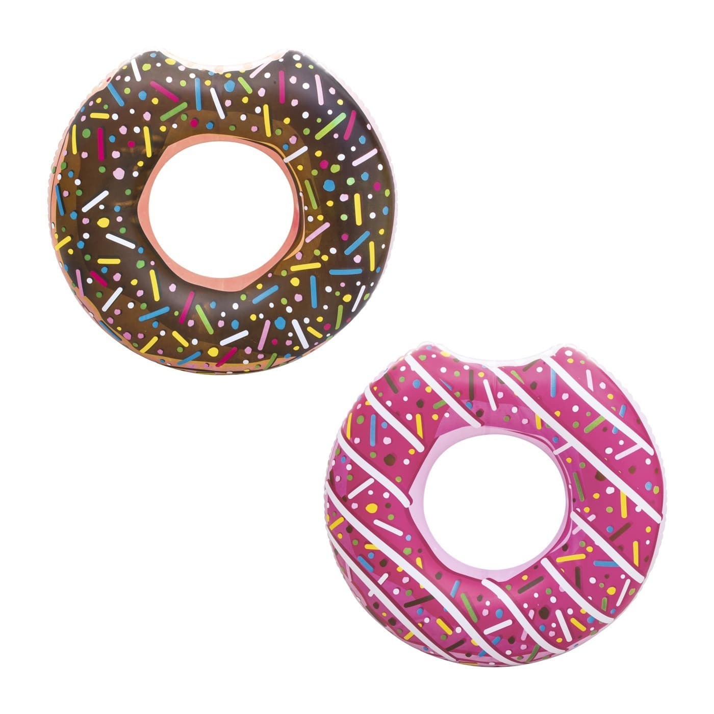 Koło dmuchane DONUT RING do pływania 1,07 m dla dzieci 12+
