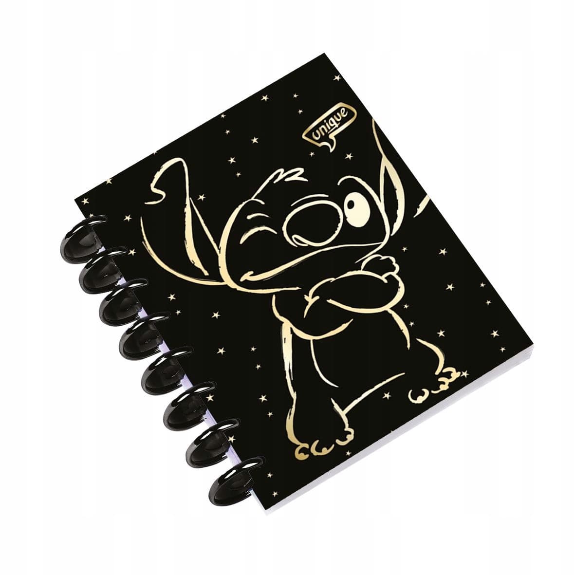 Kołobrulion Coolpack B5 Disney Gold Stitch Big Ring 100k wzór 1