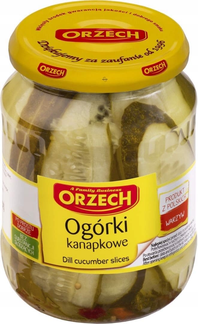TGE Korniszony z przyprawami 680 g