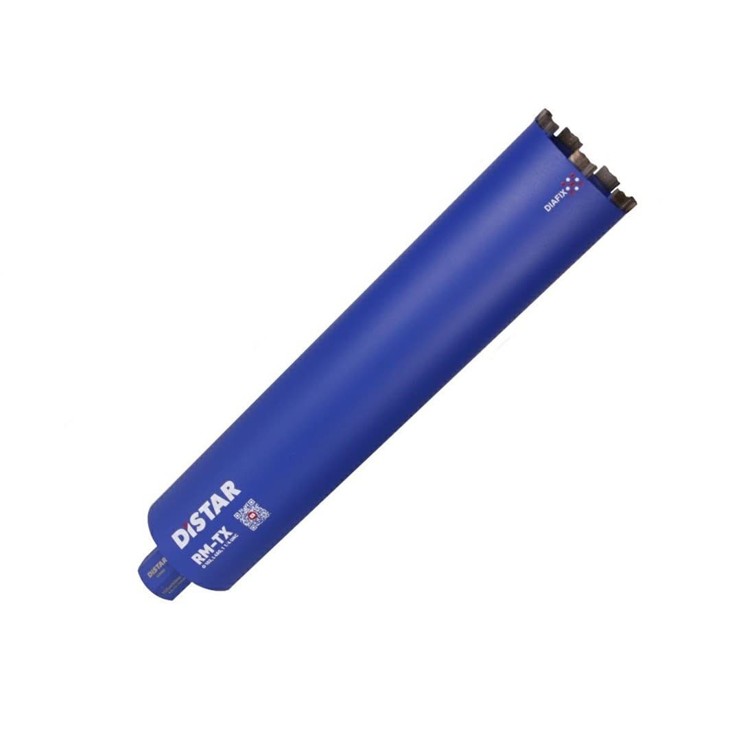 Korona diamentowa 1 1/4 cala 82 mm x 450 mm do suchego wiercenia DISTAR