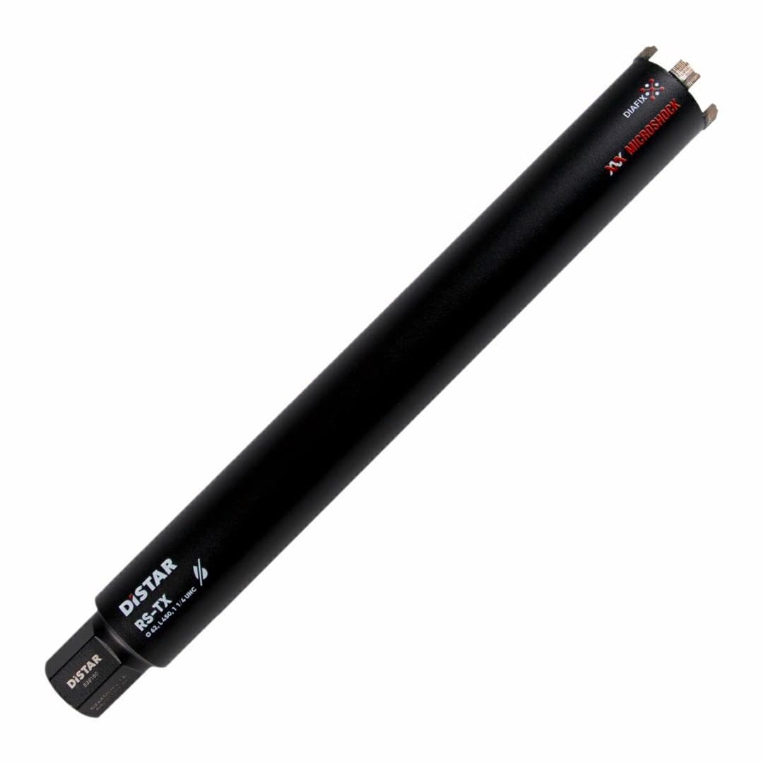 Korona diamentowa Distar RS-TX 1 1/4 cala 62 mm x 450 mm do cięcia na sucho