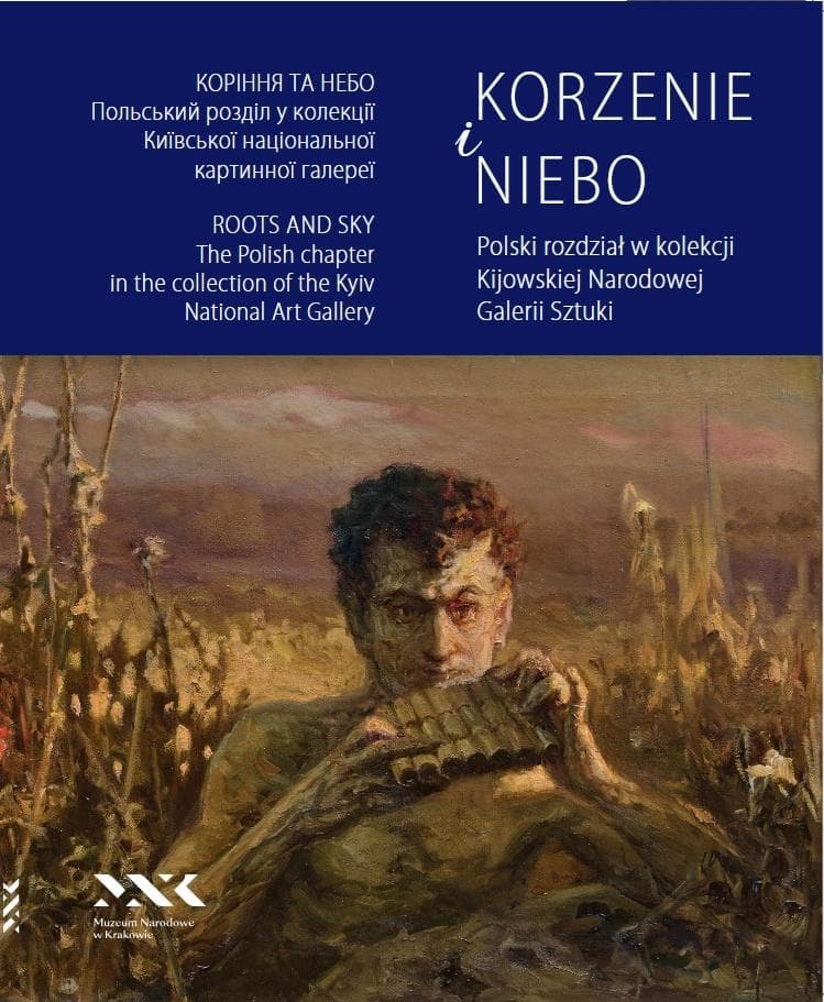 Korzenie i niebo - katalog wystawy malarstwa polskiego 84 strony