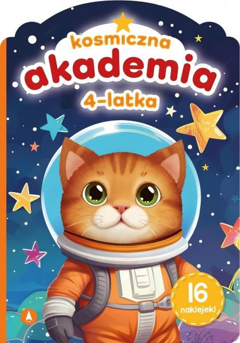 Kosmiczna akademia 4-latka. Książka edukacyjna